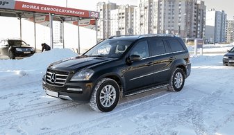 Машина на свадьбу Mercedes-Benz GL350 № A5765, черный