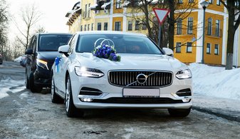 Машина на свадьбу Volvo S80 № A5770, белый