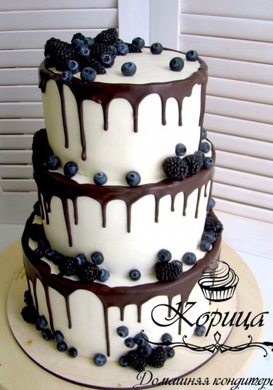 Торт на свадьбу К116861 - Компания Кондитерская студия Корица