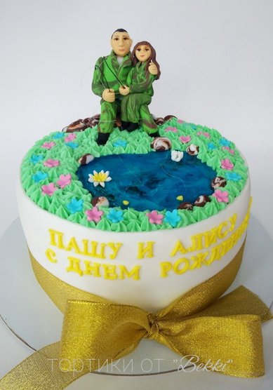 Торт на свадьбу Т125355 - Компания Тортики от Bekki