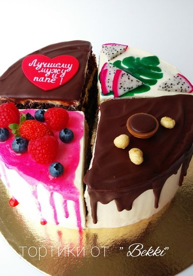 Свадебный торт Т125364 - Компания Тортики от Bekki