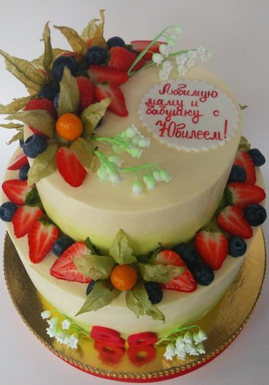 Свадебный торт Т125368 - Компания Тортики от Bekki