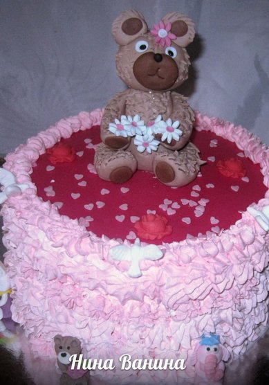 Торт на свадьбу Е59233 - Домашняя кондитерская Елизавета