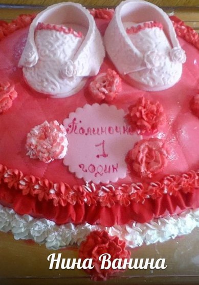 Свадебный торт Е59234 - Домашняя кондитерская Елизавета