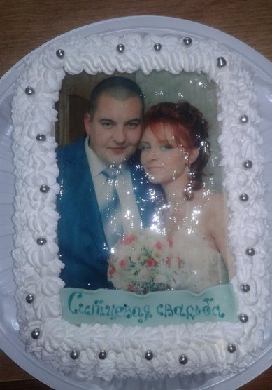 Свадебный торт Е59236 - Домашняя кондитерская Елизавета