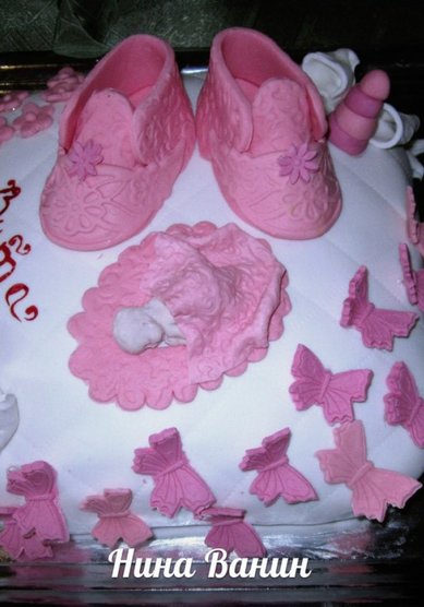 Торт на свадьбу Е59239 - Домашняя кондитерская Елизавета