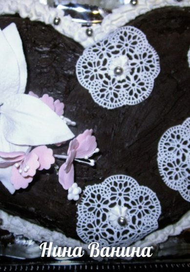 Свадебный торт Е59240 - Домашняя кондитерская Елизавета