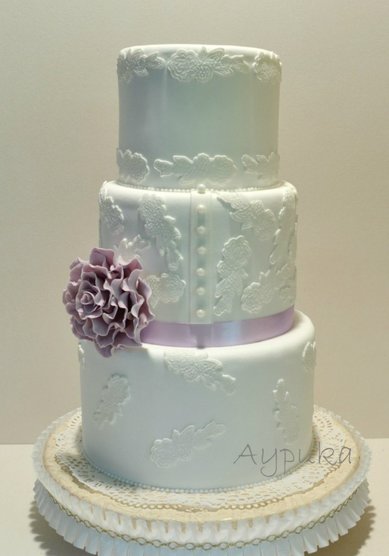 Свадебный торт А59268 - Студия торта АУРИКА