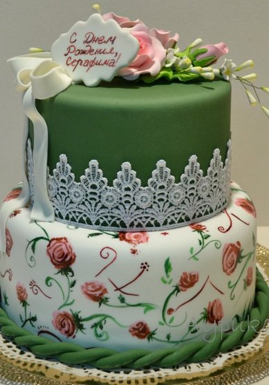 Торт на свадьбу А59275 - Студия торта АУРИКА