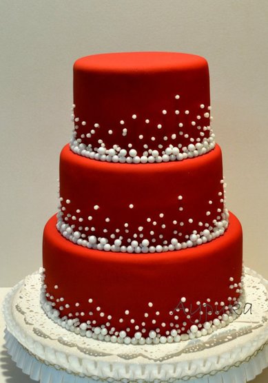 Торт на свадьбу А59277 - Студия торта АУРИКА