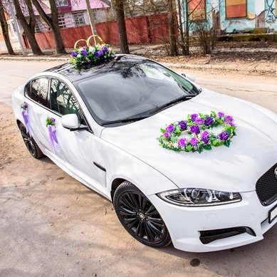 12 A10516 - Украшение свадебных автомобилей AUTO-NA-PROKAT.RU