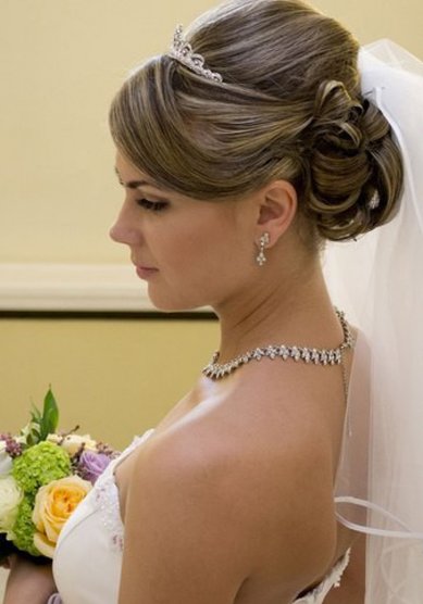 Прическа на свадьбу Т16642 - Стилист Татьяна Фролова