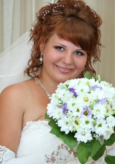 Прическа на свадьбу Л16690 - Стилист-визажист Любовь Попова