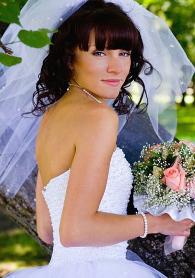 Прическа на свадьбу Л16692 - Стилист-визажист Любовь Попова