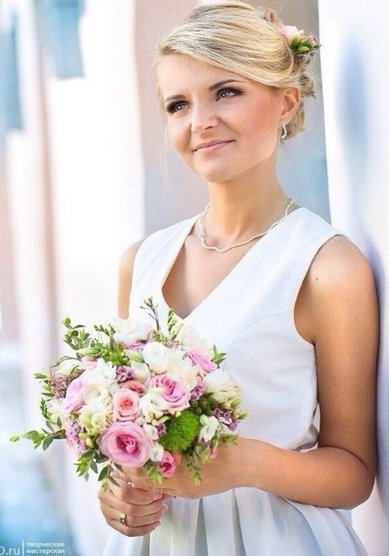 Образ невесты Л16718 - Стилист-визажист Любовь Попова