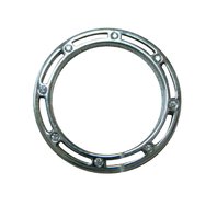 Обручальное кольцо Ю6690 из белого золота, гладкое