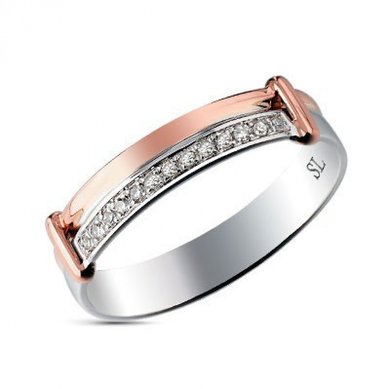 Обручальное кольцо S6653 - Ювелирный гипермаркет SUNLIGHT