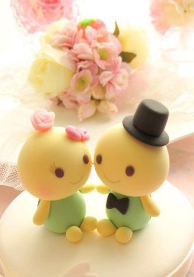 Фигурки на торт C59109 - Свадебные аксессуары Creative Beautiful Things